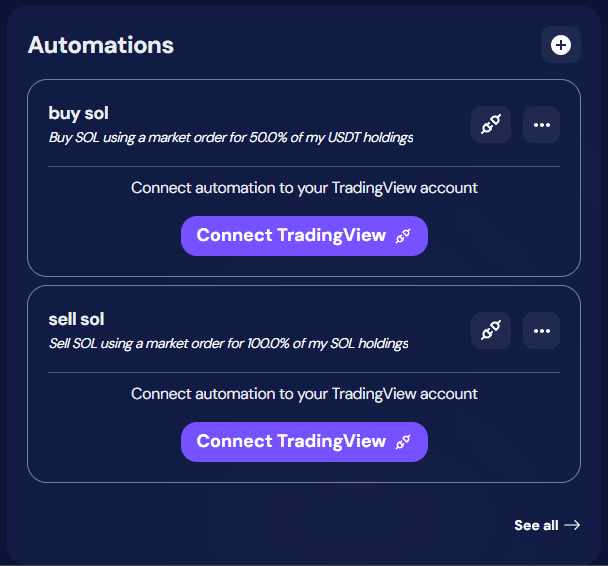 RSI bull market strategy buying and selling octobot automations