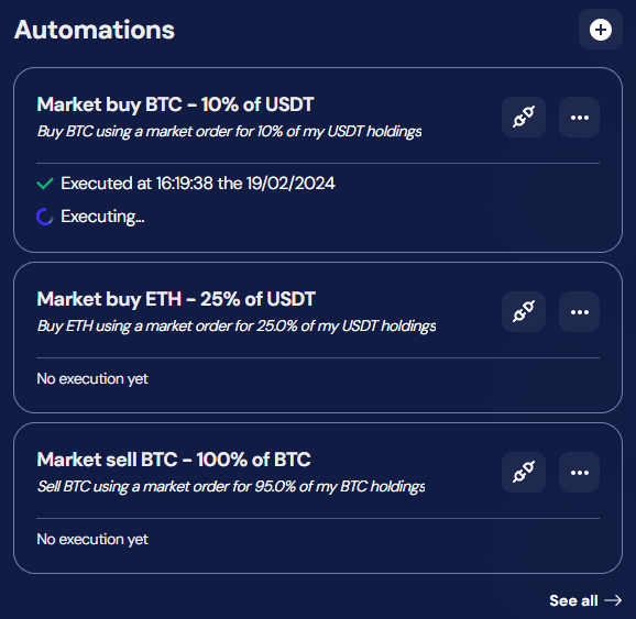 octobot many tradingview automations