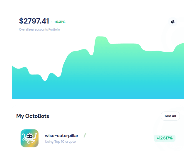 OctoBot multi exchange dashboard