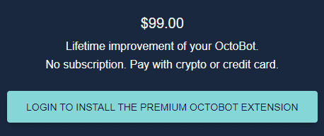 acheter l'extension premium octobot