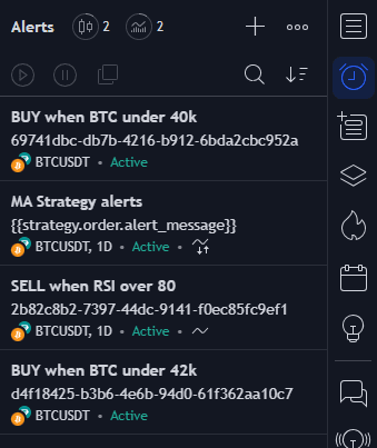 tradingview many btcusdt alerts